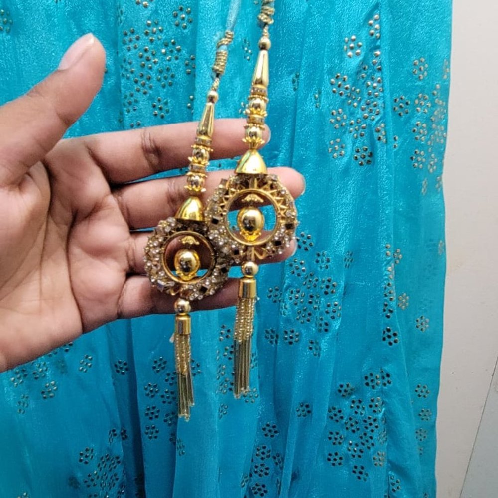 Desi Traditional Indian/Pakistani/Bangladeshi Kameez with Lehenga(Skirt) Dupatta - Picture 15 of 17